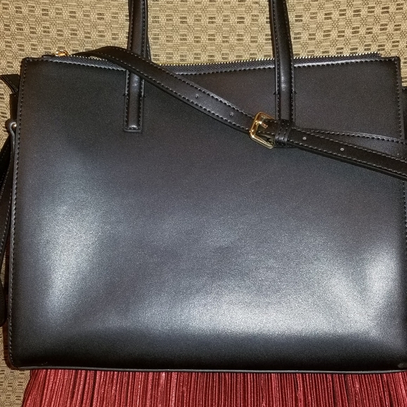 NWOT BCBGMAXAZRIA Marcelina Leather Tote - Picture 7 of 8